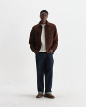 Mount Reversible Boucle Wool Overshirt