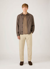 Men's Riviera Polo Shirt in Dark Cedar