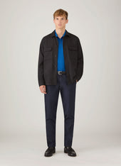 Men's Riviera Polo Shirt in Cobalt