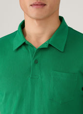 Men's Riviera Polo Shirt in Bright Green