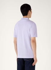 Men's Riviera Polo Shirt in Pale Lilac