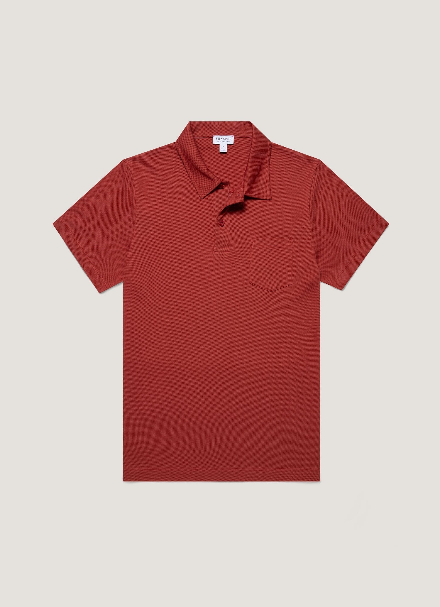 Men S Riviera Polo Shirt In Garnet Red