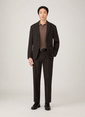 Men's Piqué Polo Shirt in Bark