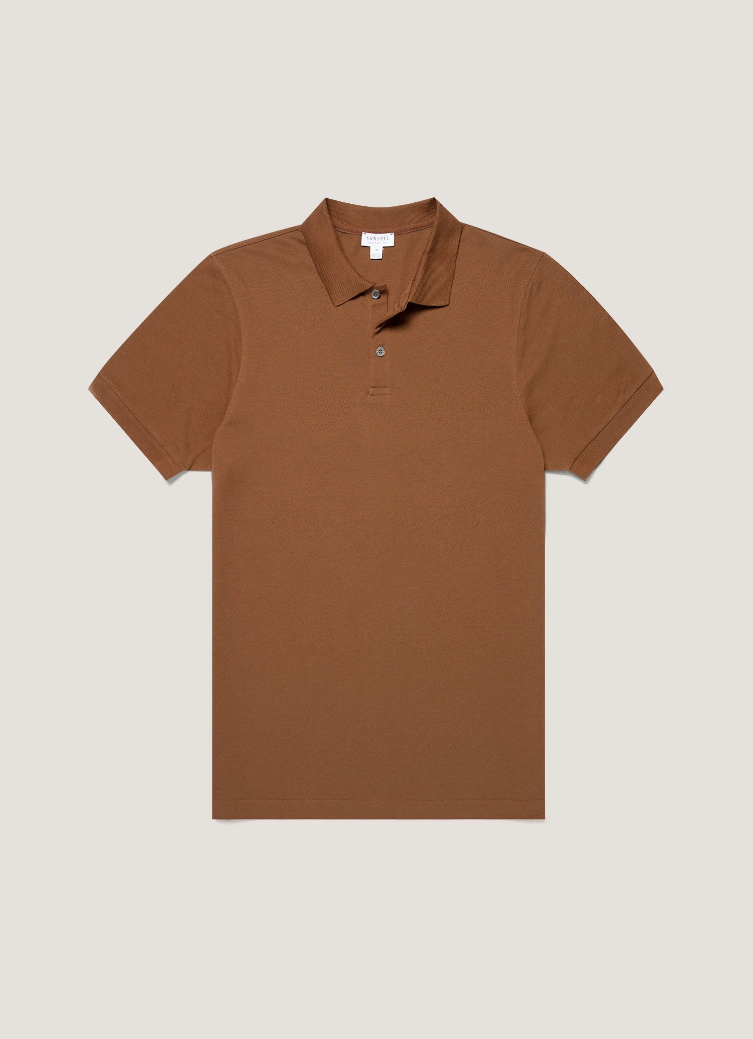 Men S Piqu Polo Shirt In Bronze