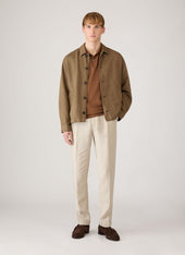 Men S Piqu Polo Shirt In Bronze