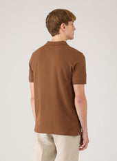 Men S Piqu Polo Shirt In Bronze
