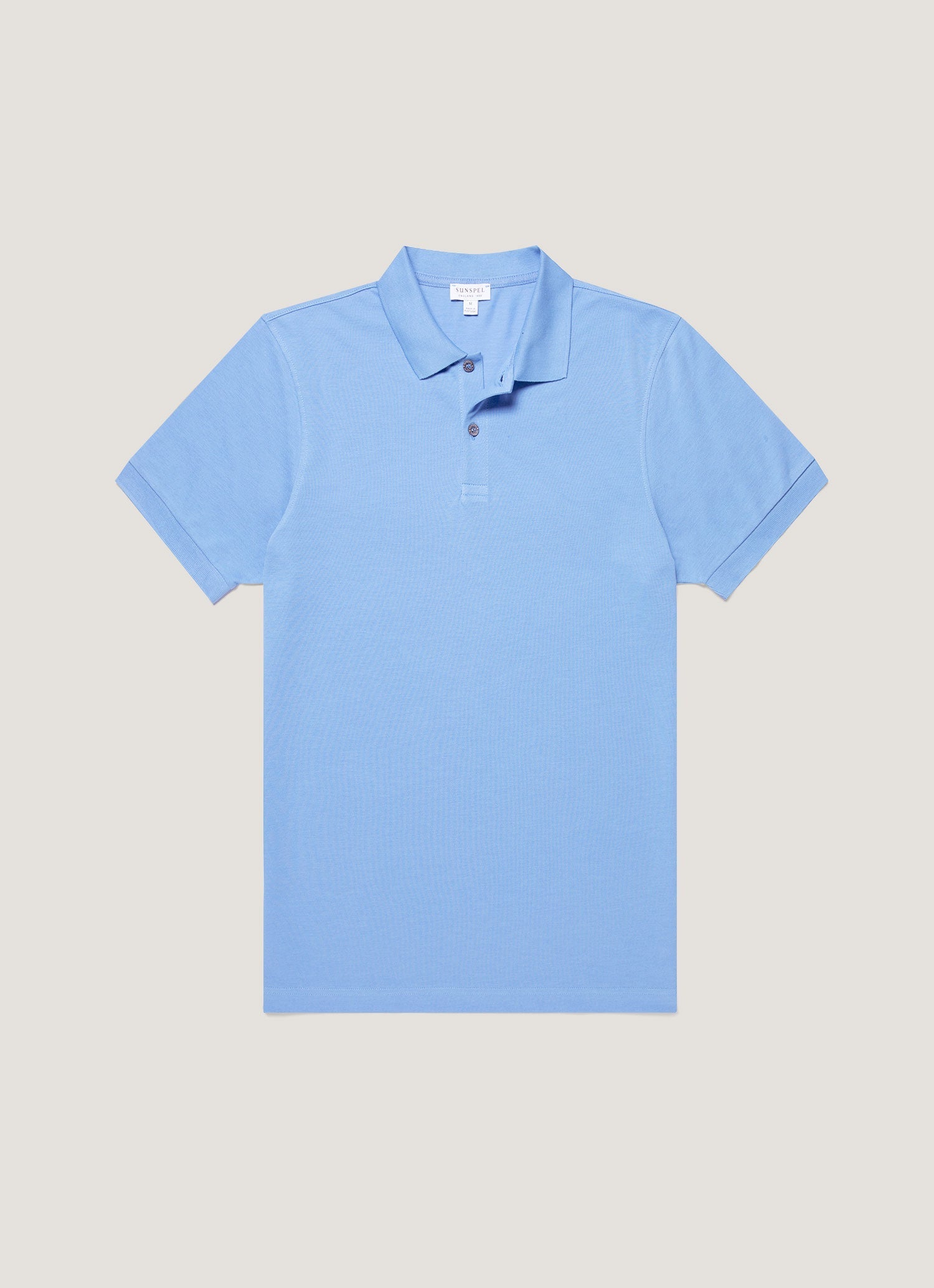 Men S Piqu Polo Shirt In Azure