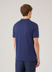 Men S Piqu Polo Shirt In Ink Blue