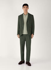 Men's Piqué Polo Shirt in Pastel Green