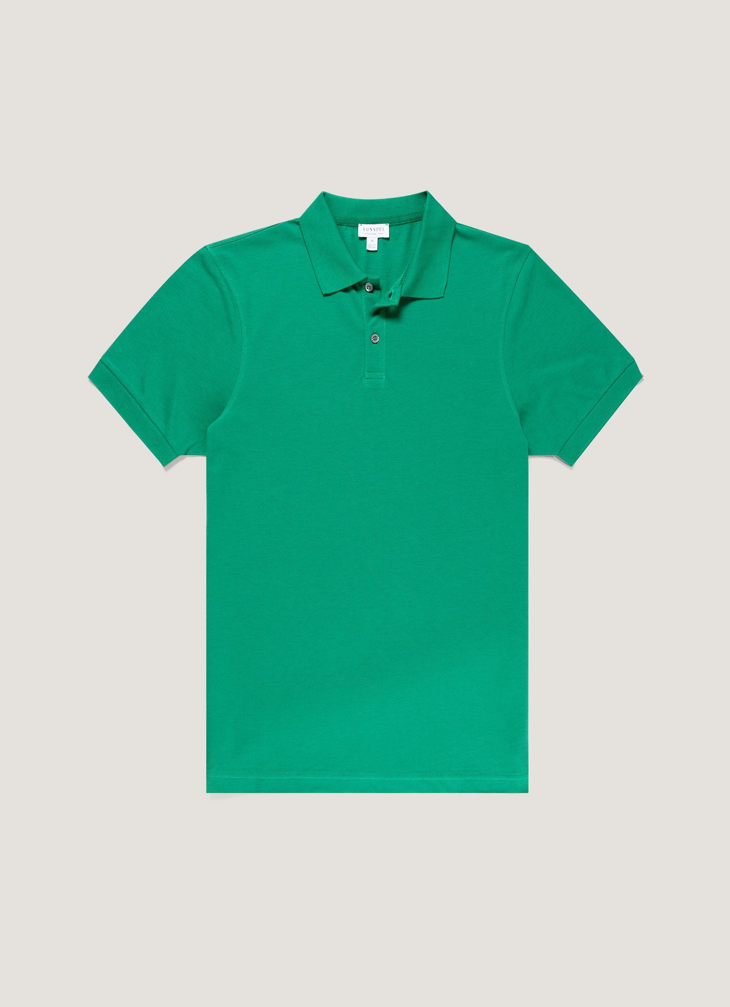 Men S Piqu Polo Shirt In Bright Green