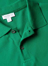 Men S Piqu Polo Shirt In Bright Green