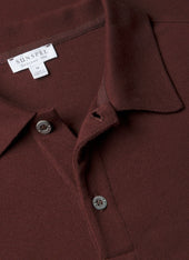 Men's Piqué Polo Shirt in Bakelite