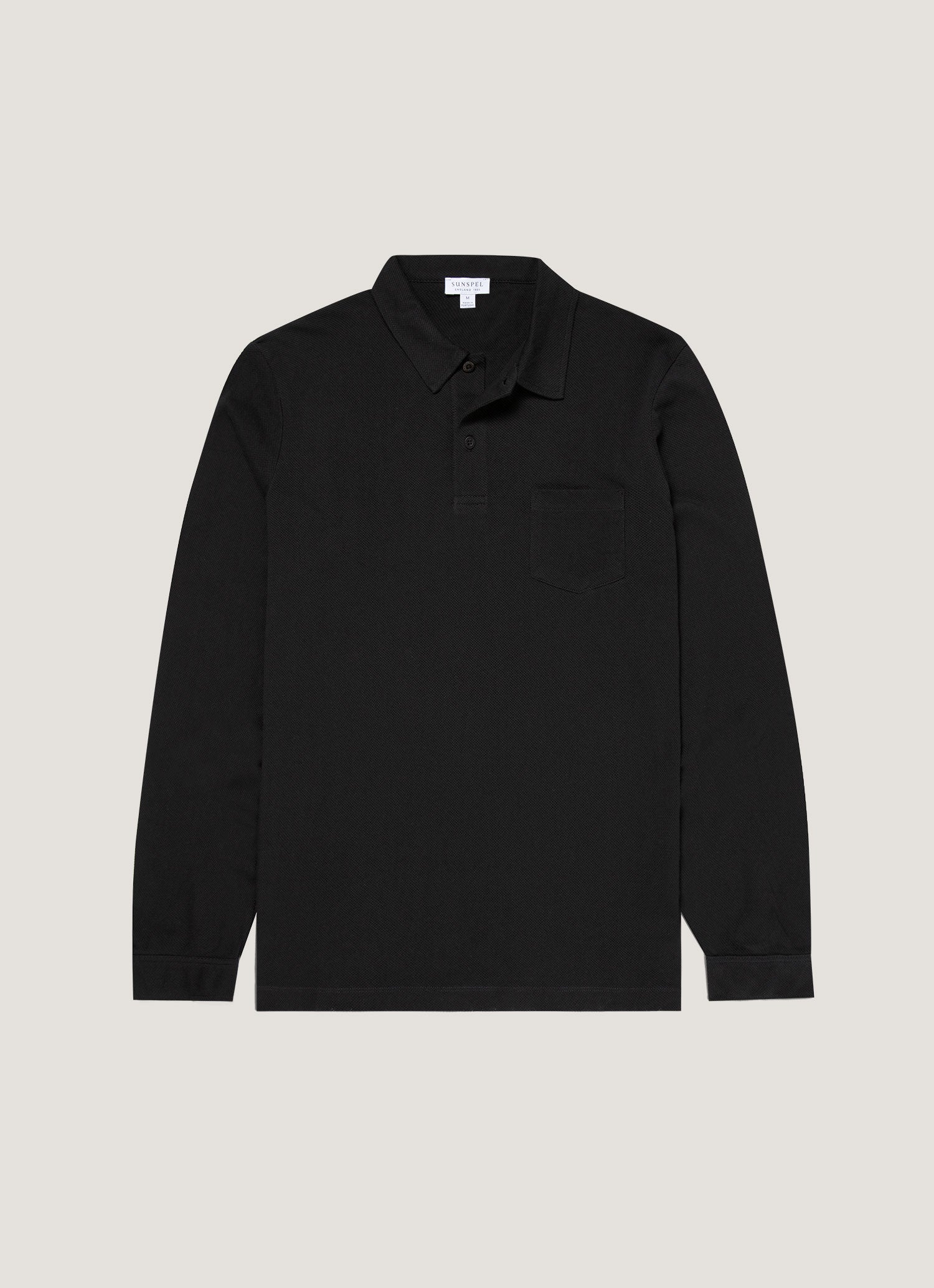 Men S Riviera Long Sleeve Polo Shirt In
