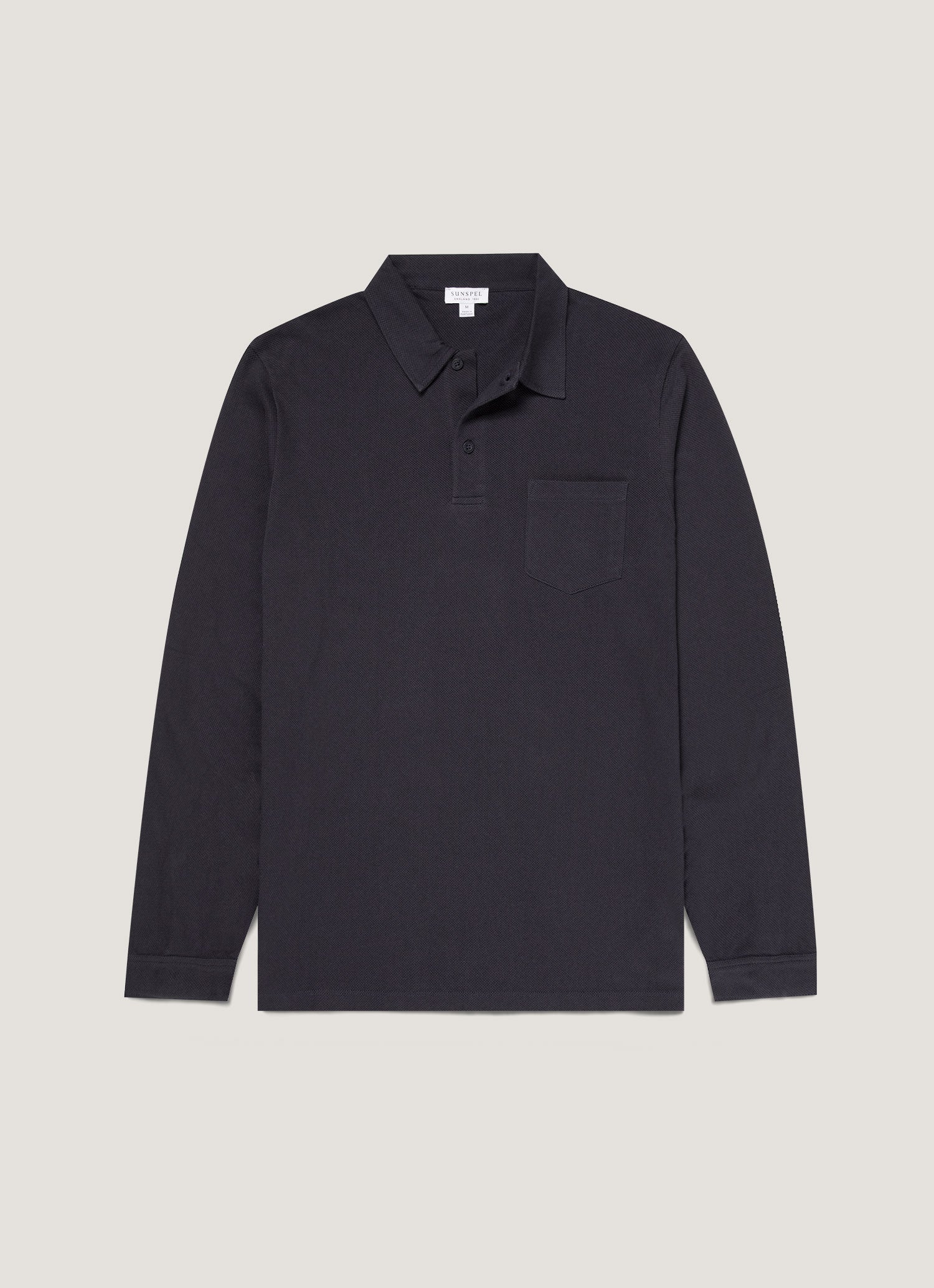 Men S Riviera Long Sleeve Polo Shirt In