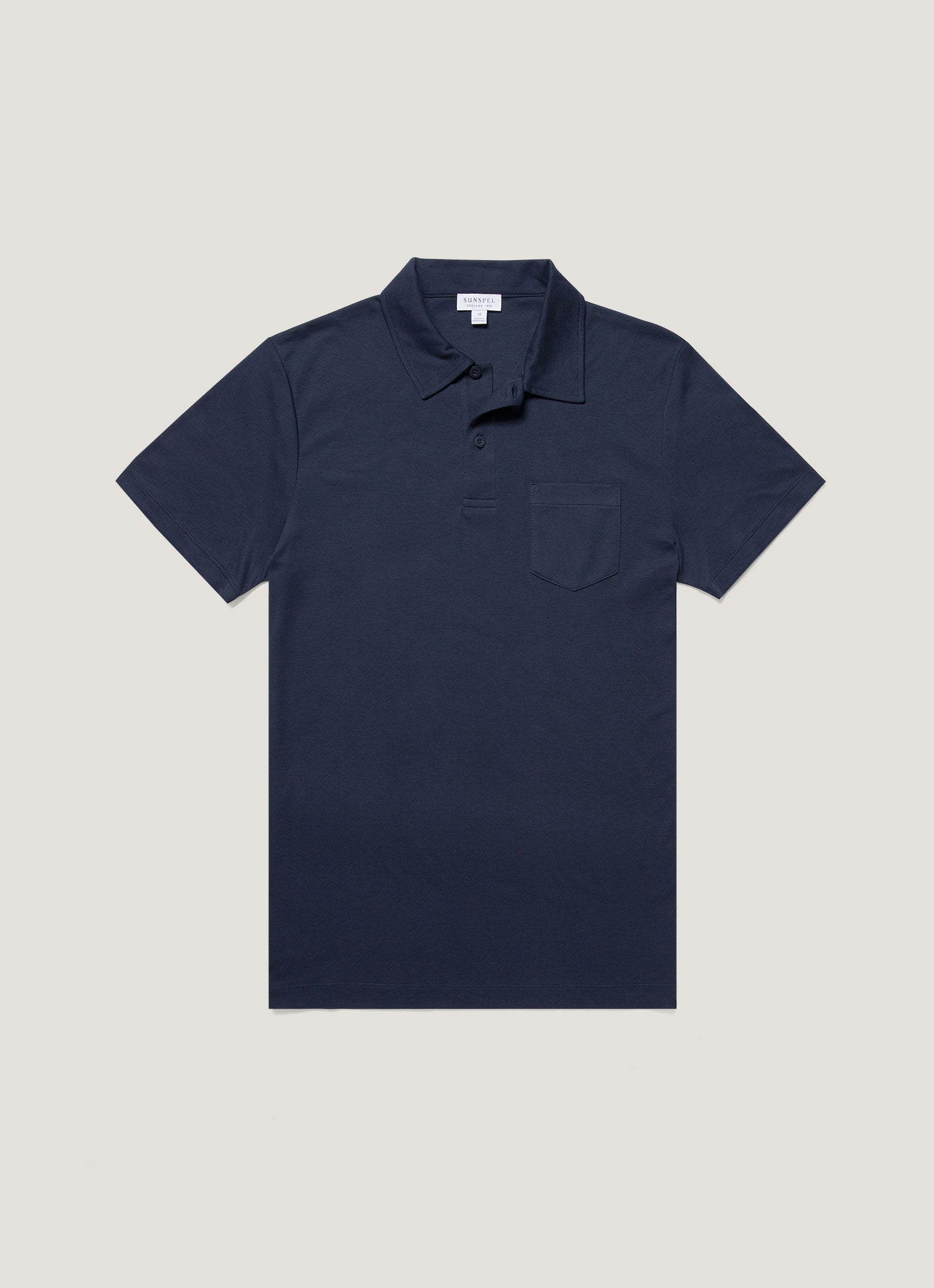 Men S Sea Island Cotton Jersey Polo Shirt In