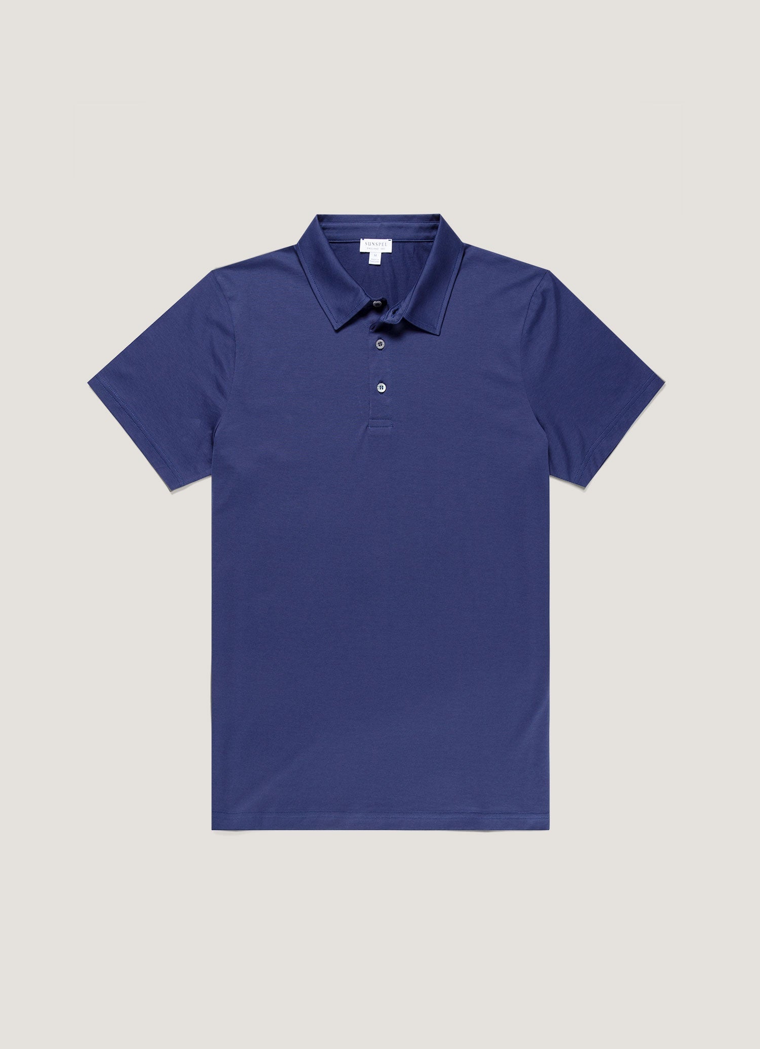 Men S Classic Jersey Polo Shirt In Ink Blue