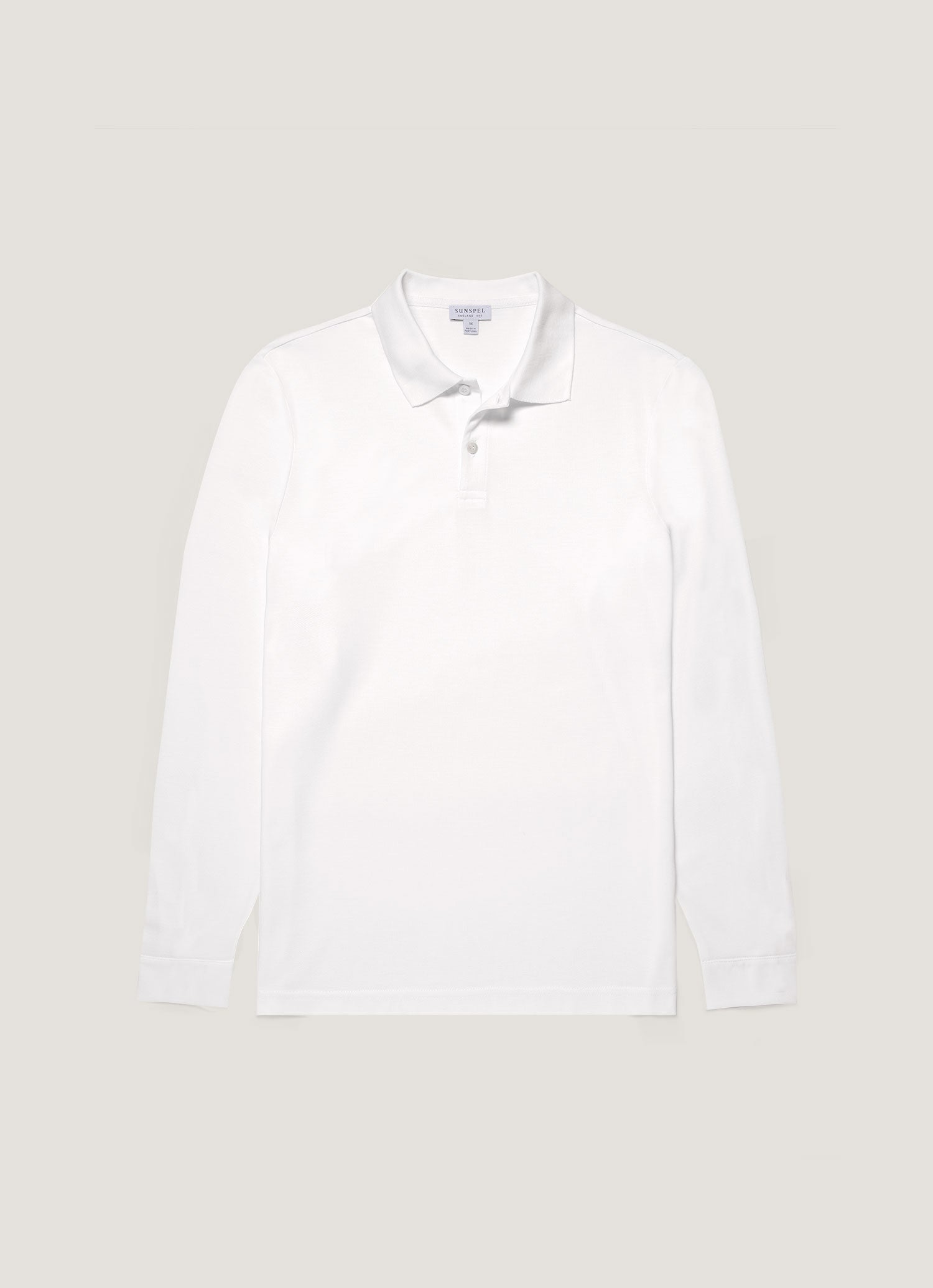 Men S Long Sleeve Piqu Polo Shirt In
