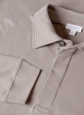 Men's Heavyweight Rugby Polo Shirt in Iron Grey