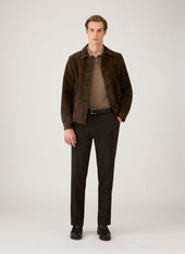 Men's Regular Fit Riviera Polo Shirt in Dark Cedar