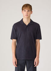 Men S Linen Piqu Polo Shirt In