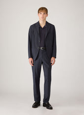 Men S Linen Piqu Polo Shirt In