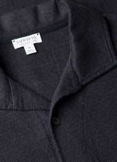 Men S Linen Piqu Polo Shirt In