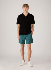 Men S Towelling Polo Shirt In