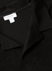 Men S Towelling Polo Shirt In