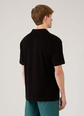 Men S Towelling Polo Shirt In
