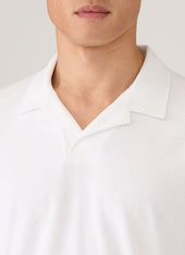 Men S Towelling Polo Shirt In