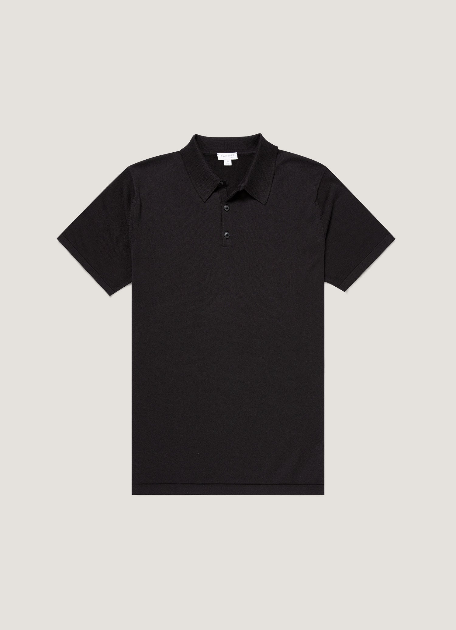 Men S Sea Island Cotton Knit Polo Shirt In