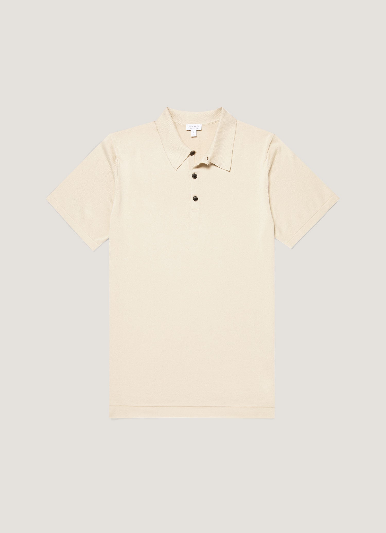 Men S Sea Island Cotton Knit Polo Shirt In Hazelwood