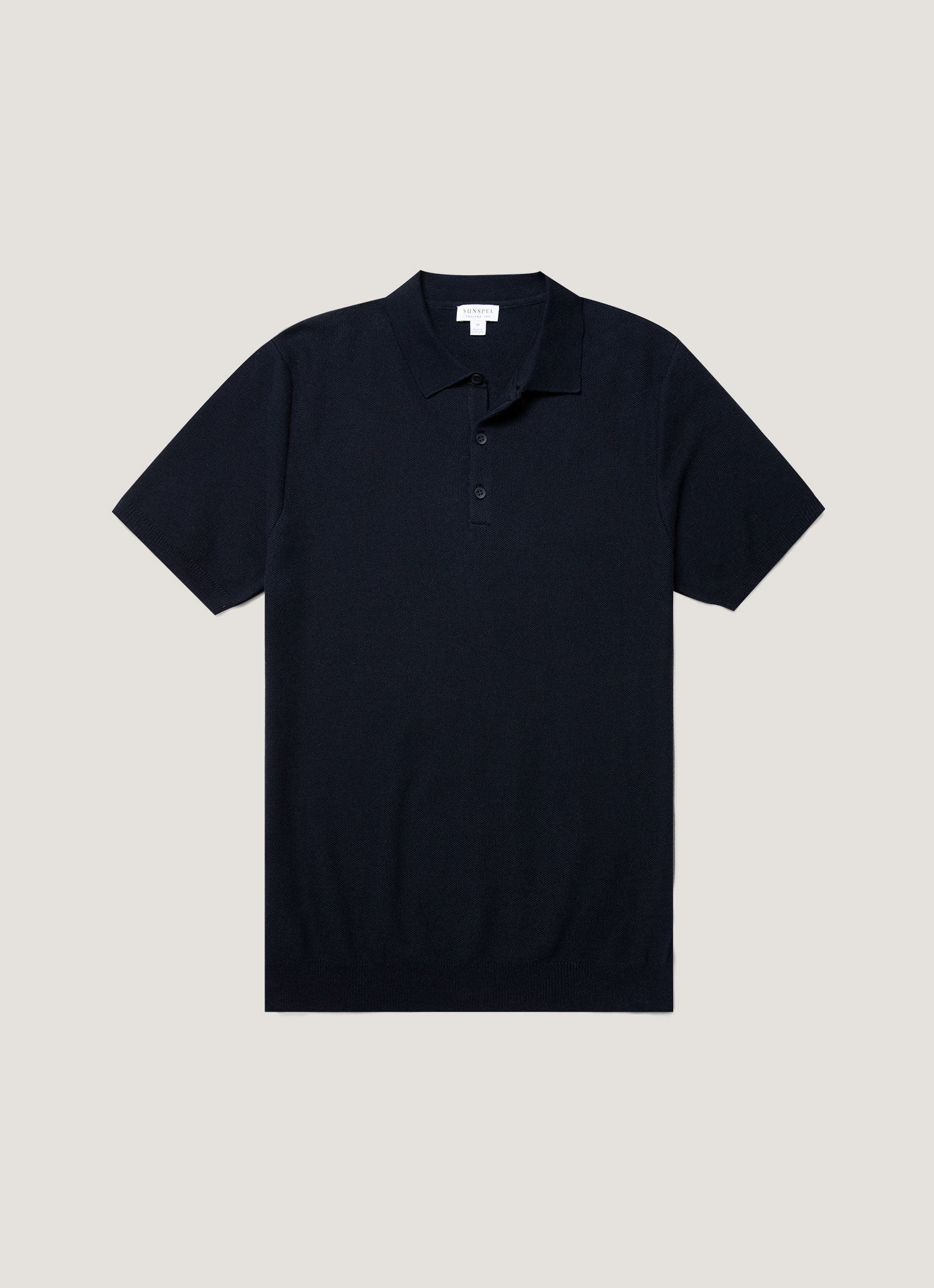 Men S Cotton Knit Polo Shirt In