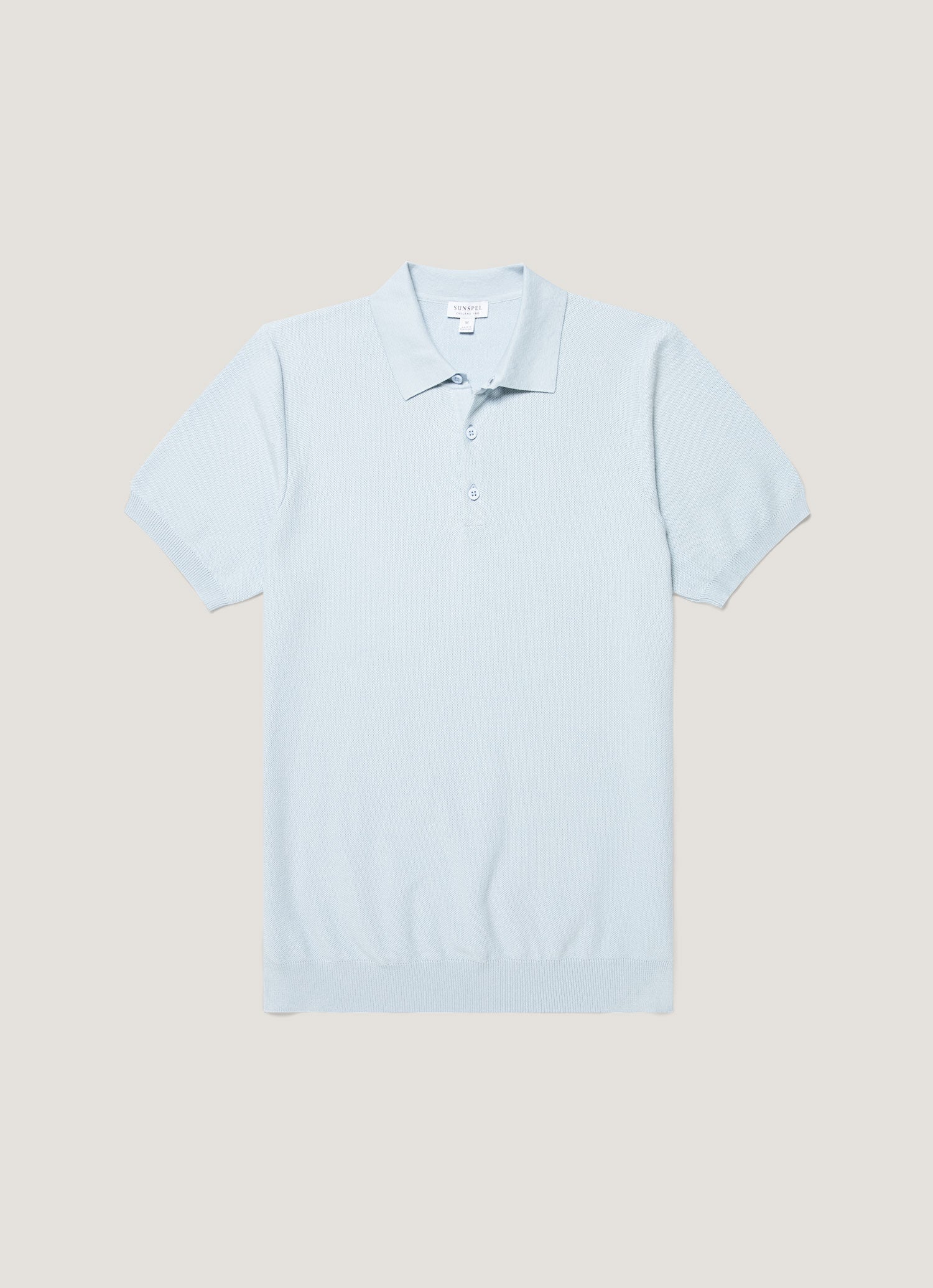 Men S Cotton Knit Polo Shirt In Pastel