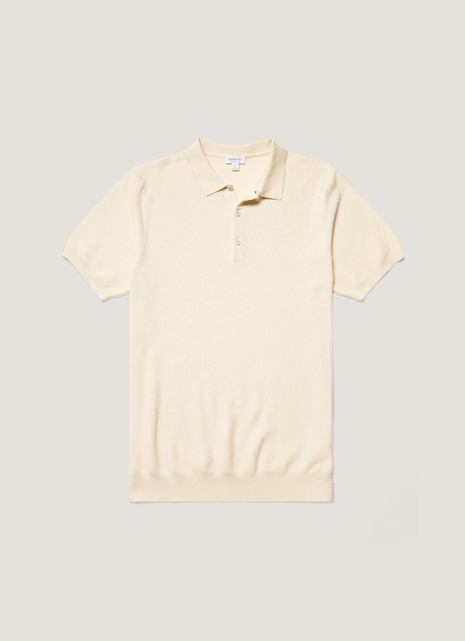 Men S Cotton Knit Polo Shirt In