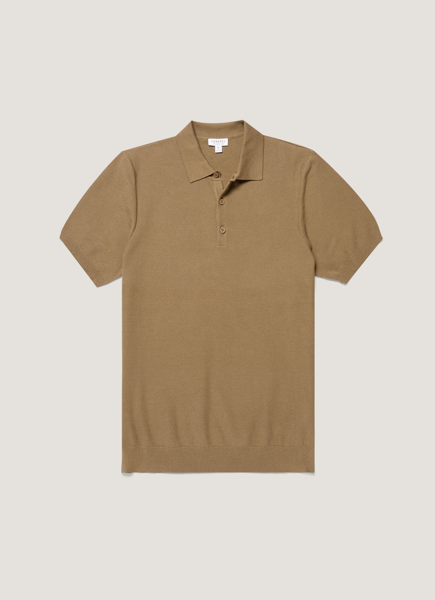 Men S Cotton Knit Polo Shirt In Dark