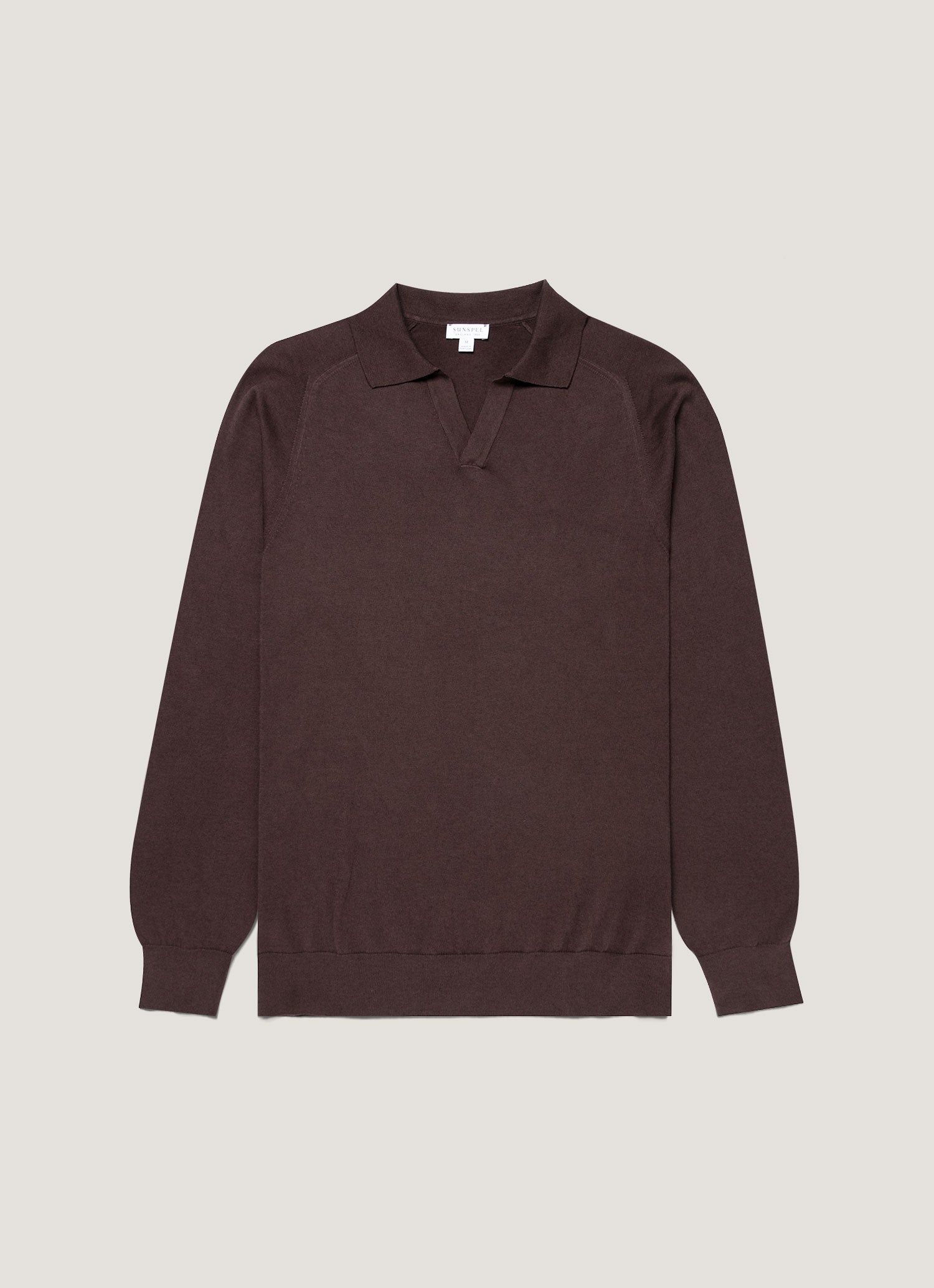 Men S Sea Island Cashmere Knitted Polo In Dark