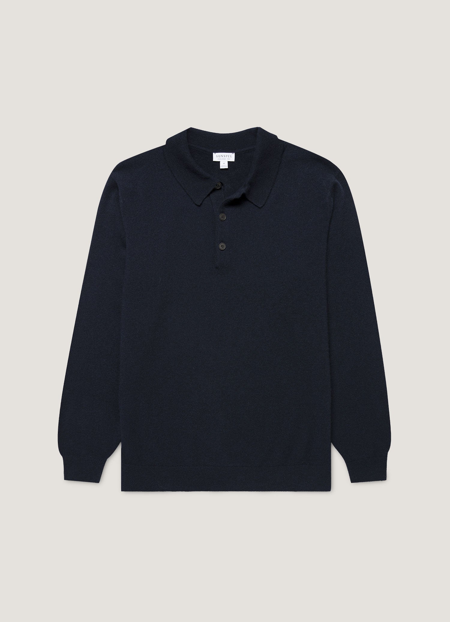 Men S Cashmere Knitted Polo Shirt In