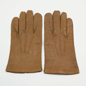 Cork Real Peccary Unlined Gloves