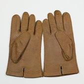 Cork Real Peccary Unlined Gloves