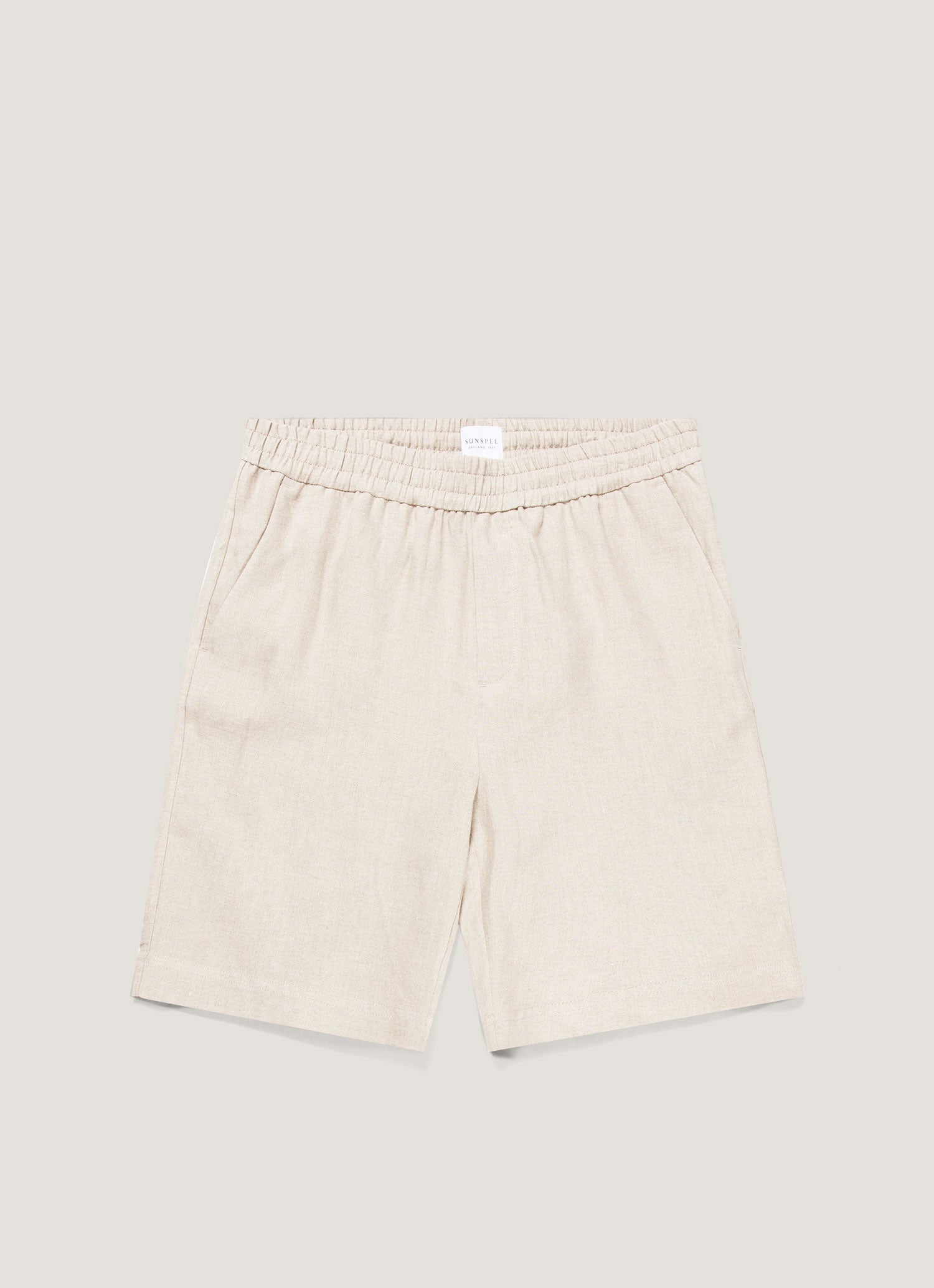 Men S Linen Drawstring Short In