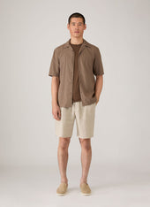 Men S Linen Drawstring Short In