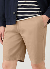 Men's Chino Shorts in Dark Stone