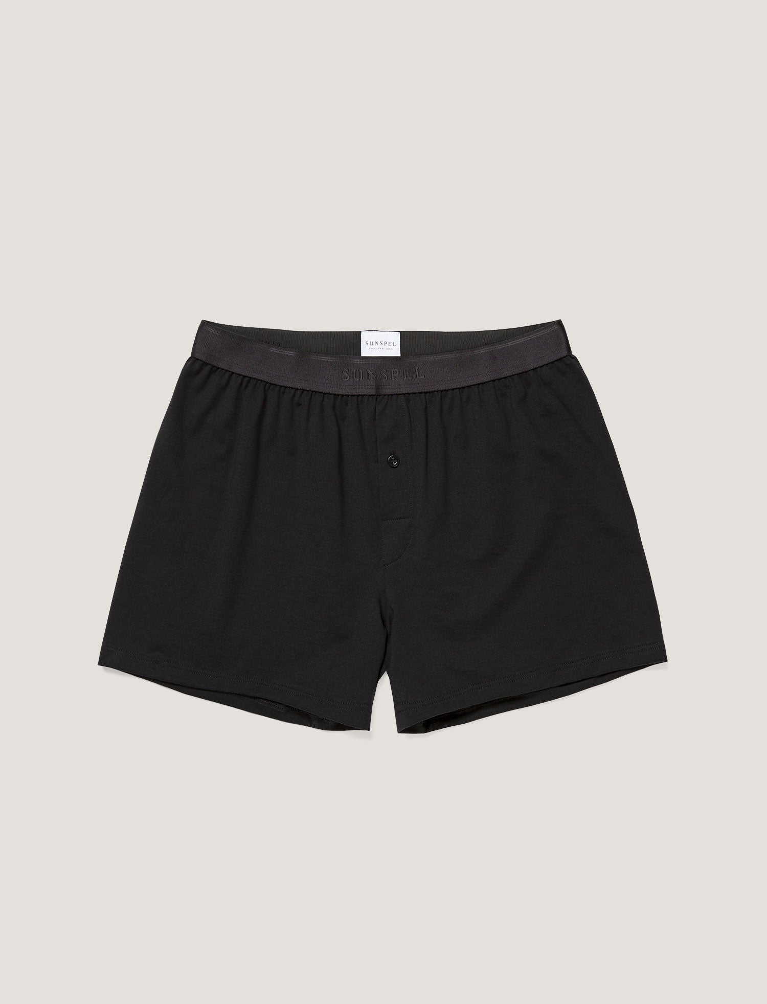 Men S Superfine Cotton One Button Boxer Short In
