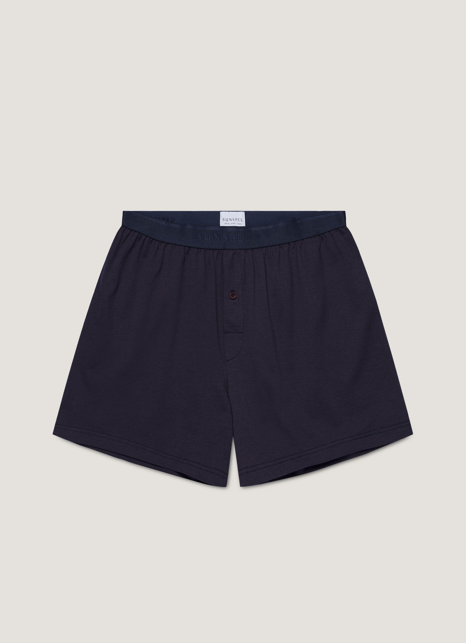 Men S Superfine Cotton One Button Boxer Short In