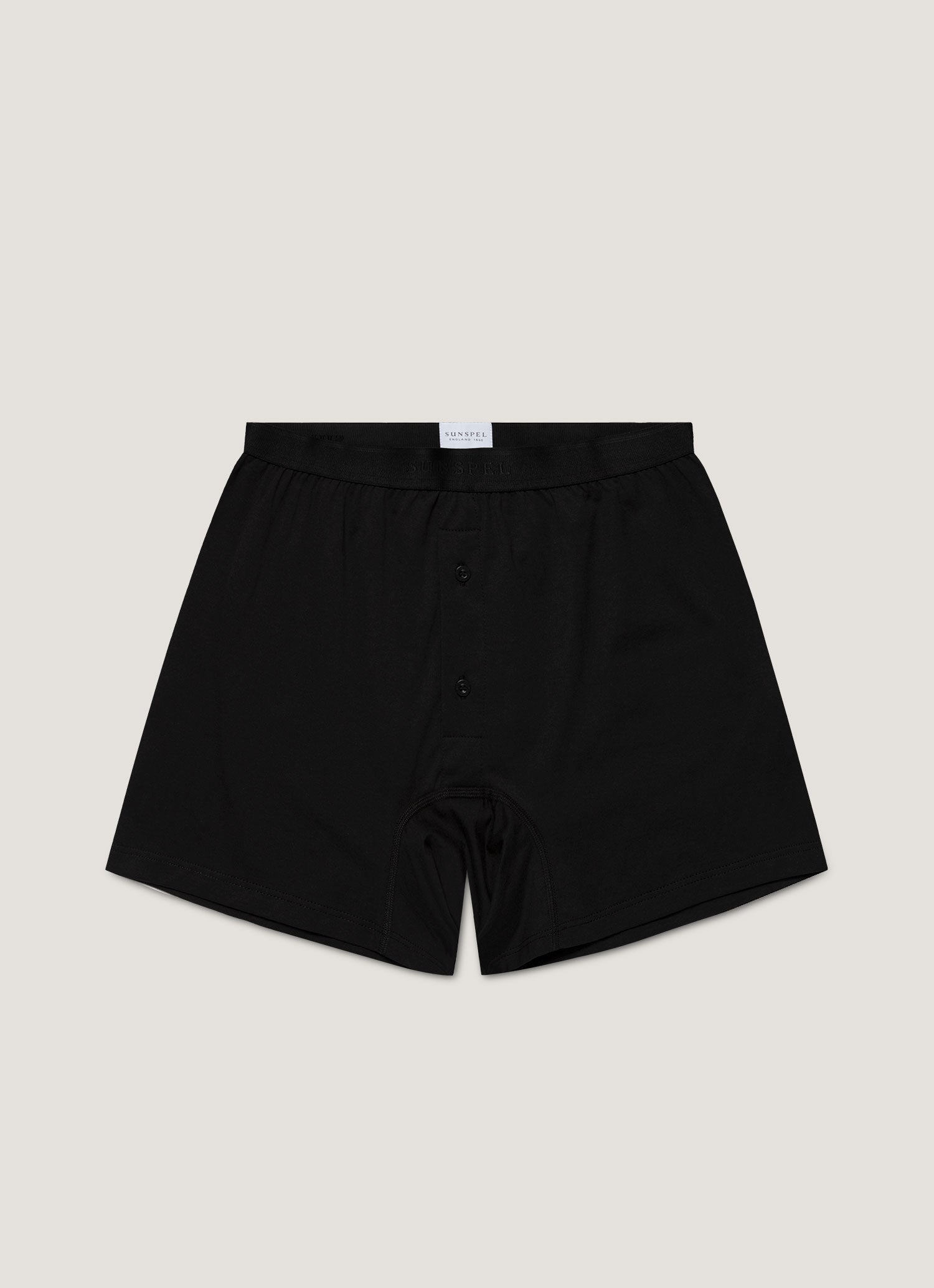 Men S Superfine Cotton Two Button Boxer Briefs In