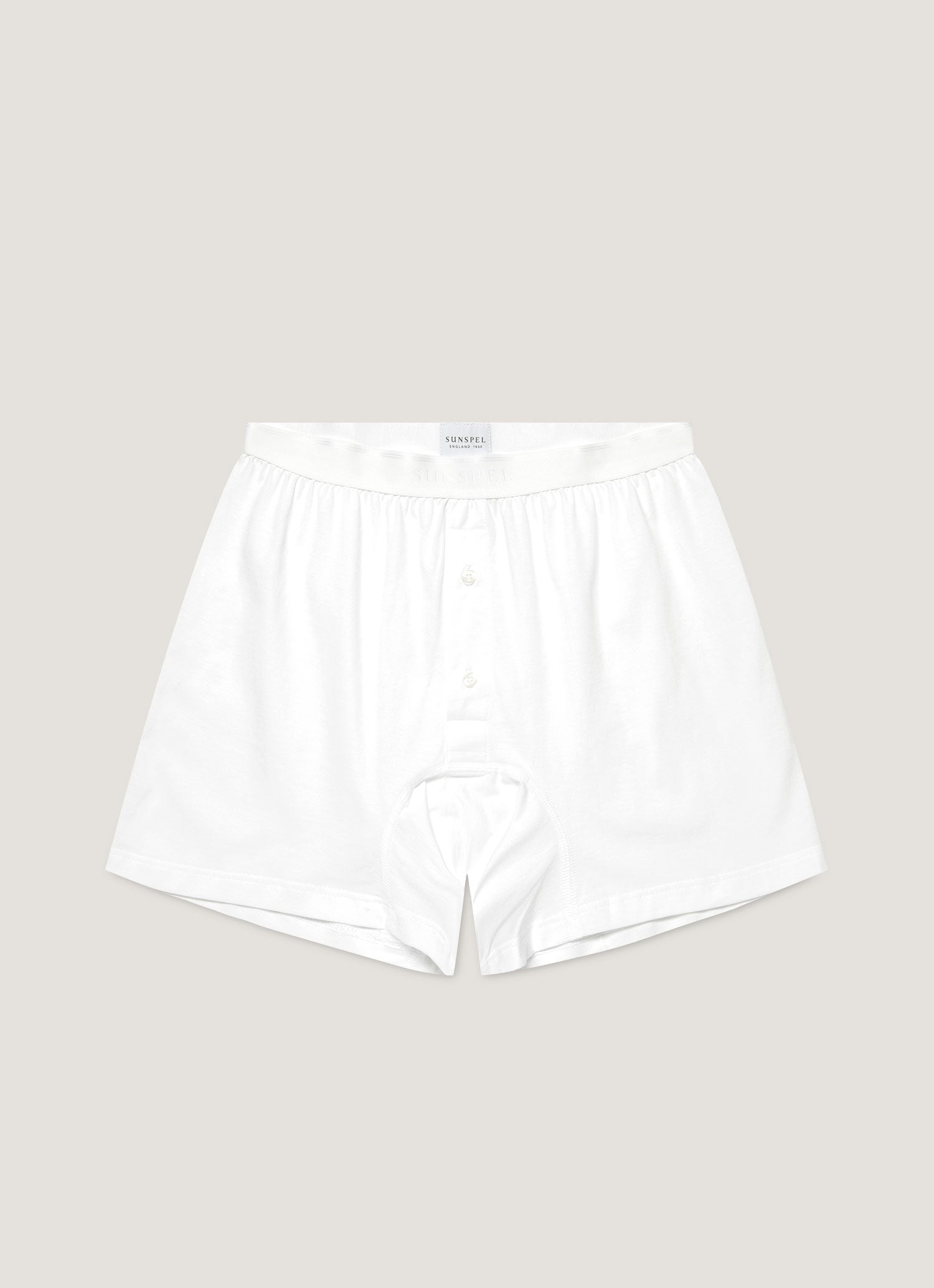 Men S Superfine Cotton Two Button Boxer Briefs In