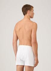 Men S Sea Island Cotton One Button Boxer Short In