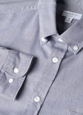 Men's Button Down Oxford Shirt in Dark Blue