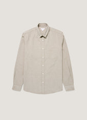 Men's Button Down Oxford Shirt in Light Khaki